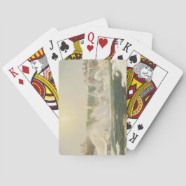 冬のナイアガラ滝（水の氷） トランプ