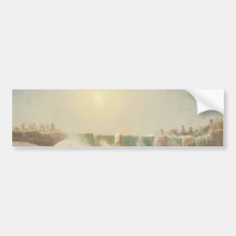 冬のナイアガラ滝（水の氷）