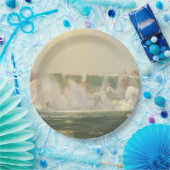 冬のナイアガラ滝（水の氷） ペーパープレート (パーティー)