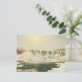 冬のナイアガラ秋by Jasper Francis Cropsey ポストカード (スタンド正面)