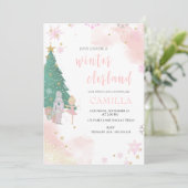 冬のナツクラッカーOnederland 1st誕生日 招待状 (スタンド正面)