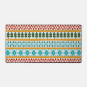 冬のニット模様 デスクマット (正面)