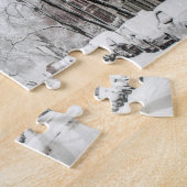 冬のニューヨーク ジグソーパズル (側面)