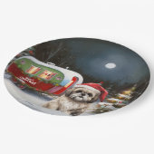 冬のハバナのキャラバンクリスマスアドベンチャー ペーパープレート (アングル)