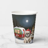 冬のハバナのキャラバンクリスマスアドベンチャー 紙コップ (裏面)