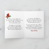 冬のハートクリスマスオーナメント シーズンカード (内部)