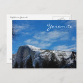 冬のハーフドーム ポストカード (正面/裏面)