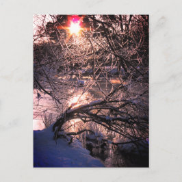 冬のハーフレン川 ポストカード