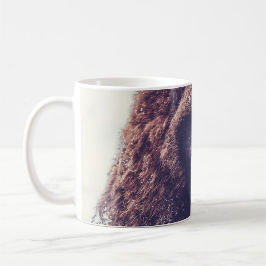 冬のバイソン コーヒーマグカップ (左)