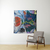 冬のバイソン |フランツ・マーク | タペストリー (インサイチュ(横))