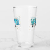 冬のバイブカスタマイズス タンブラーグラス (左)