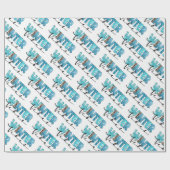 冬のバイブカスタマイズス ラッピングペーパー (フラット)