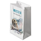 冬のバイブシール – 誕生日パーティー –  スモールペーパーバッグ (正面アングル)