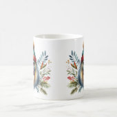 冬のバイブマンドリルモンキー – コーヒーマグカップ (中央)