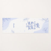 冬のバイブルの聖句 ヨガマット (正面(横))