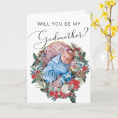 『冬のバプティスマ・ゴッドマザー・プロポーズ』 カード (黄色い花)
