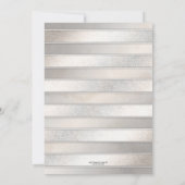 冬のバラが楽しく過ごし結婚る 招待状 (裏面)