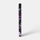 冬のバラと蝶サムスンギャラクシーケース SAMSUNG GALAXYケース (左側面)