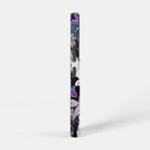 冬のバラと蝶サムスンギャラクシーケース SAMSUNG GALAXYケース (右側面)