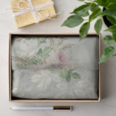 冬のバラデコページティッシュペーパー 薄葉紙 (ギフト)