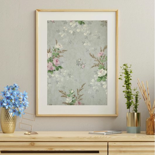 冬のバラデコページティッシュペーパー 薄葉紙