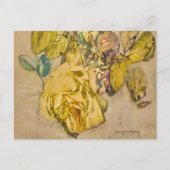 冬のバラバイチャールズレンニーマッキントッシュ シーズンポストカード (正面)