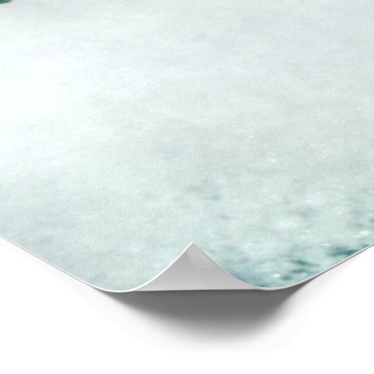 冬のバラ ポスター (角)