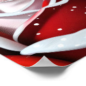 冬のバラ ポスター (角)