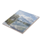 冬のバンフ国立公園 タイル (側面)