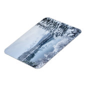 冬のバンフ国立公園 マグネット (左側)