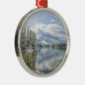 冬のバンフ国立公園 メタルオーナメント (右)