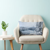 冬のバンフ国立公園 ランバークッション (椅子)