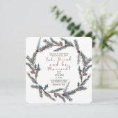 冬のパインベリ食べードリンク結婚ズ 招待状 (スタンド正面)