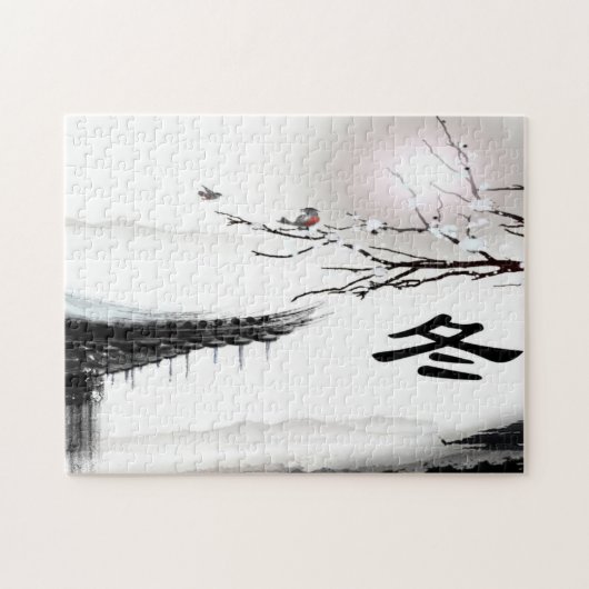 冬のパズル ジグソーパズル (横)