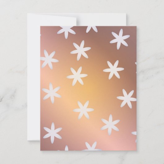 冬のパターン13 ノートカード (正面)