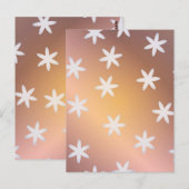 冬のパターン13 ポストカード (正面/裏面)