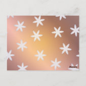 冬のパターン13 ポストカード (裏面)