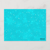 冬のパターン5 ポストカード (裏面)