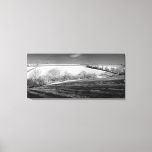冬のパノラマ キャンバスプリント