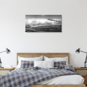 冬のパノラマ キャンバスプリント (インサイチュ (寝室))