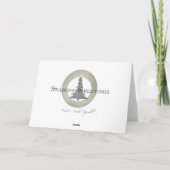 冬のパーティー シーズンカード (裏面)