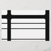 冬のパーティー：客室で雪が降っている チラシ (裏面)