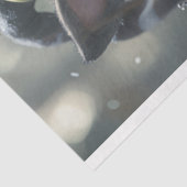 冬のヒゲのクリスマスマウスのデコパージュ 薄葉紙 (詳細)