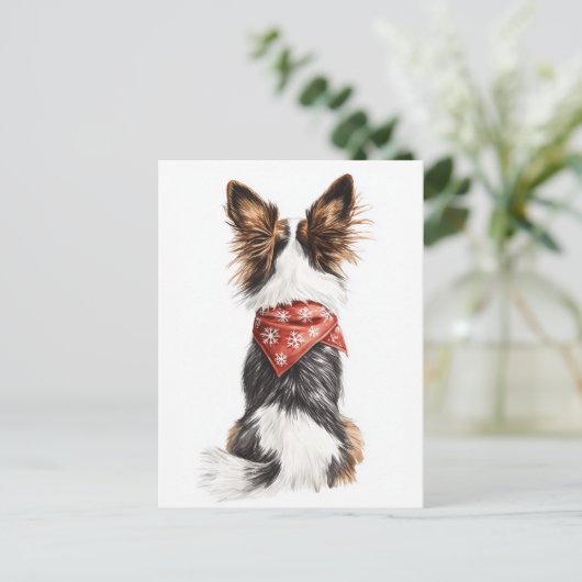 冬のヒゲ ポストカード (スタンド正面)