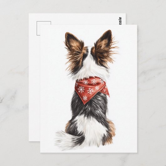 冬のヒゲ ポストカード (正面/裏面)