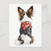 冬のヒゲ ポストカード (正面)