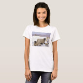 冬のヒツジ Tシャツ (正面フル)