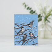 冬のヒヨリ ポストカード (スタンド正面)