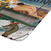 冬のビルボード画家:Stevan Dohanos著 カッティングボード (角)