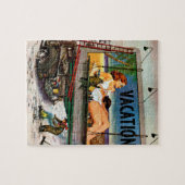 冬のビルボード画家:Stevan Dohanos著 ジグソーパズル (横)